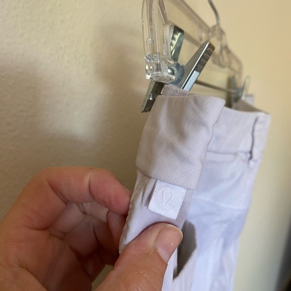 Lululemon Men’s ABC Pant Slim Light Grey Size 34 Activewear Chino Golf Pant - Picture 5 of 9